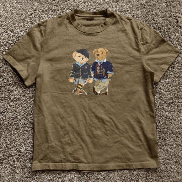 Other - Brown Couple Rl Polo Bear T Shirt